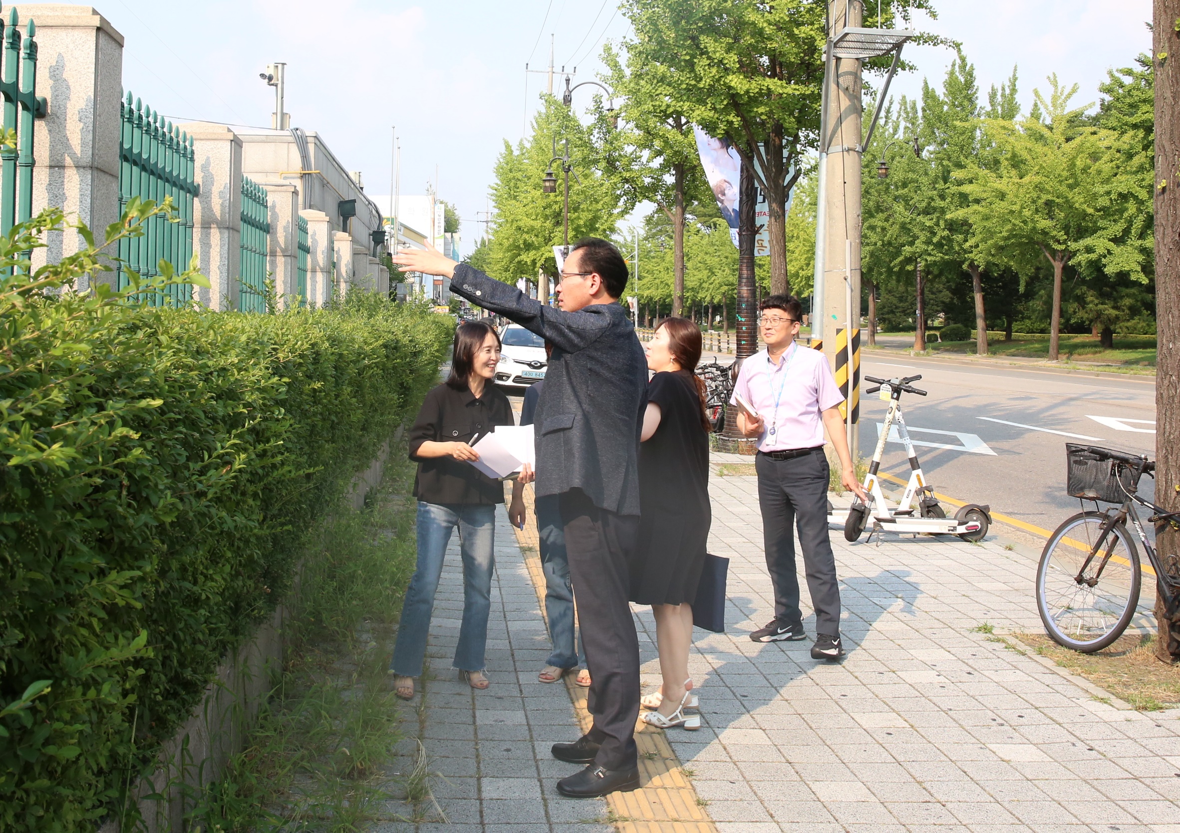 현안지역 3개소 현장방문5번 사진
